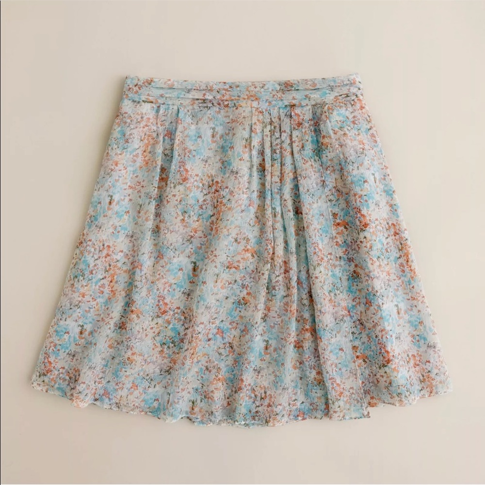J crew Silk Soiree Skirt